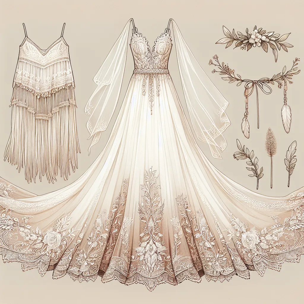 Jak wybrać idealną suknię ślubną boho dla siebie