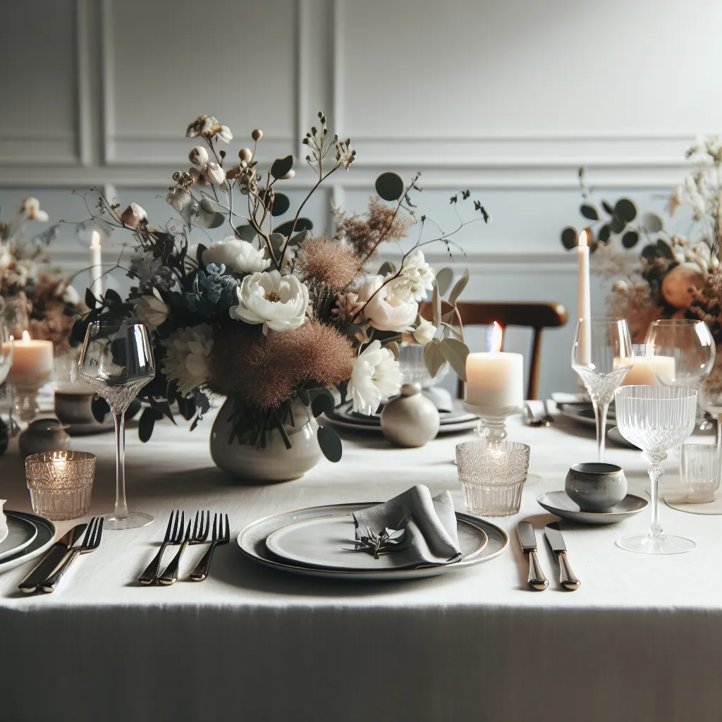 Nowoczesne inspiracje dekoracji weselnych stołów