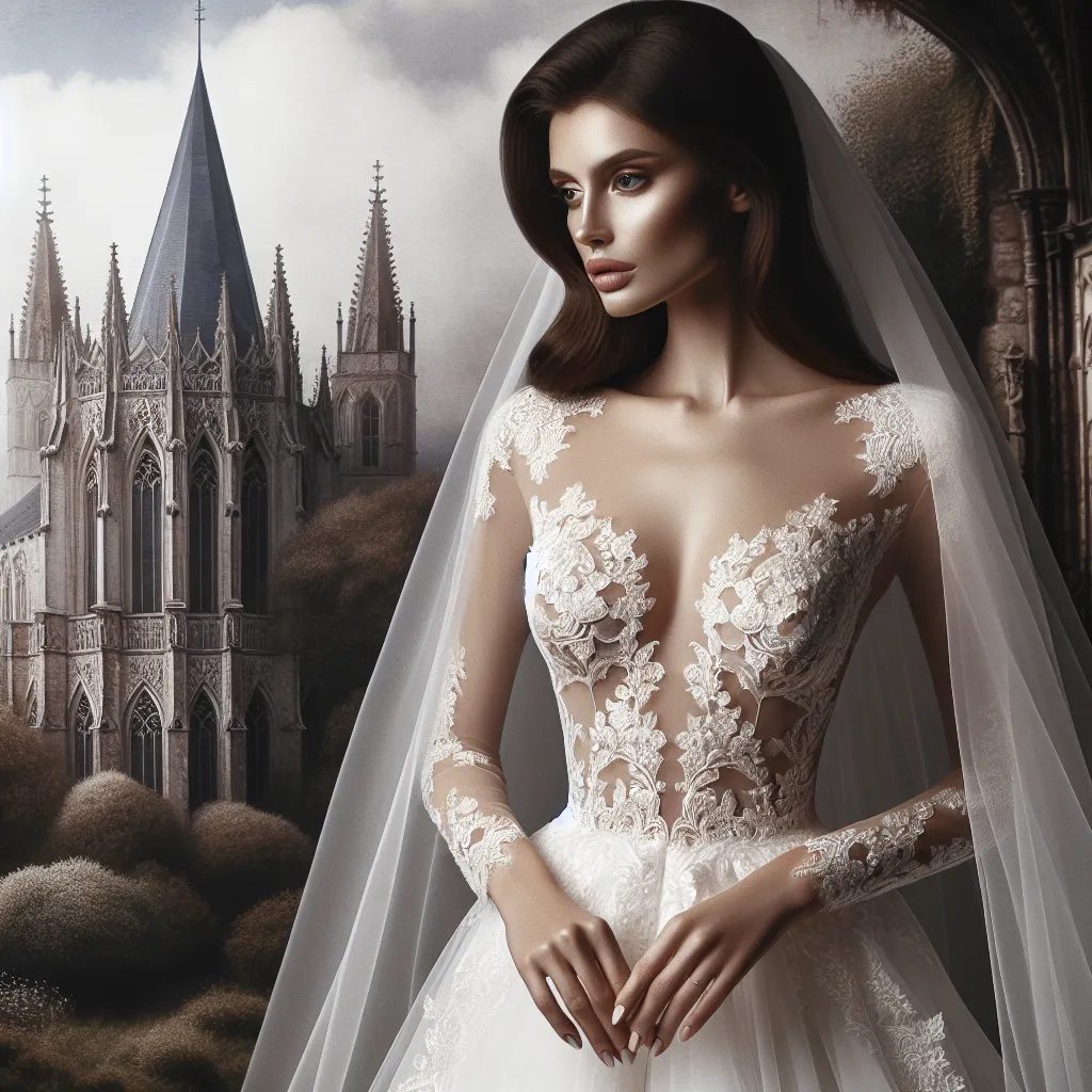 Zaklęte piękno: uwiecznione w klasycznych sukniach ślubnych
