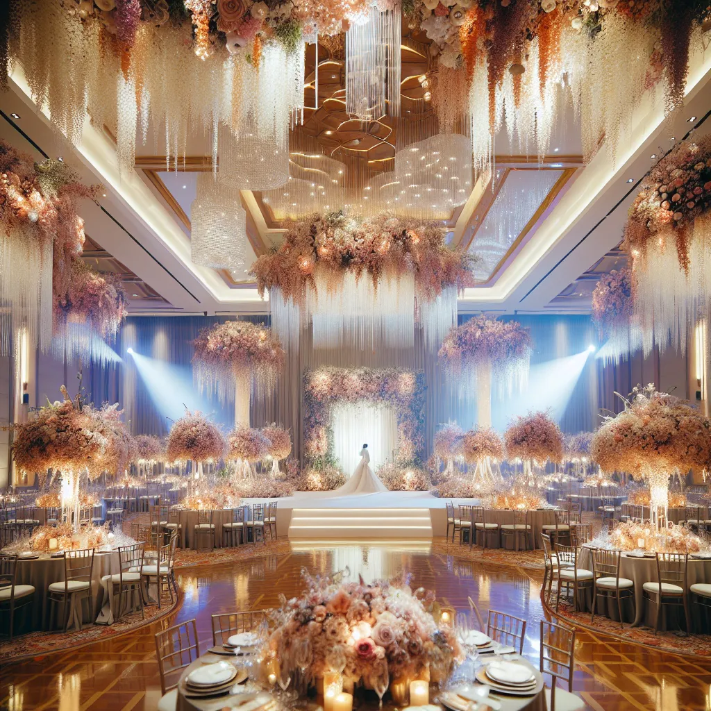 Inspiryrujące pomysły na dekorację sali weselnej