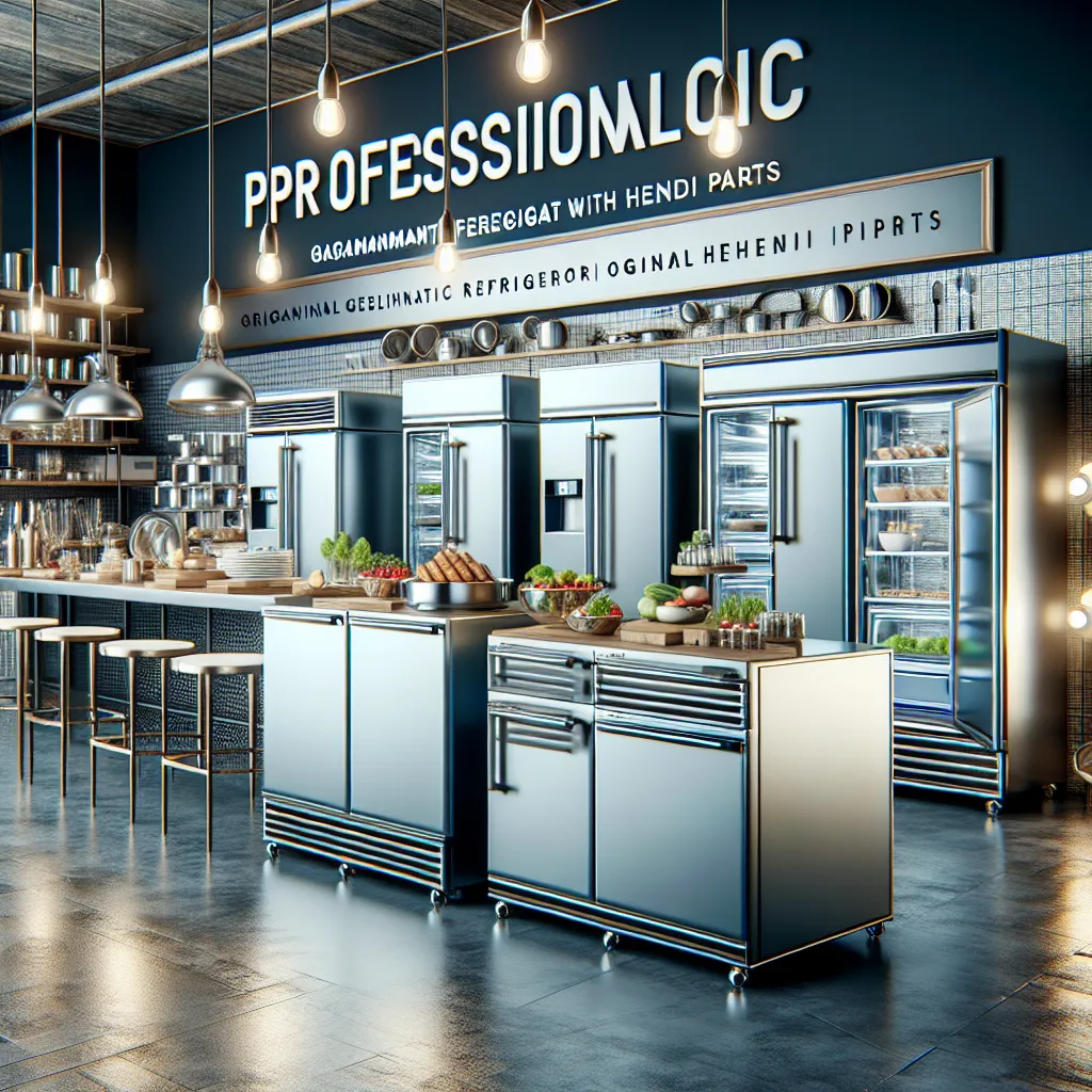 Profesjonalne chłodnictwo gastronomiczne z oryginalnymi częściami Hendi
